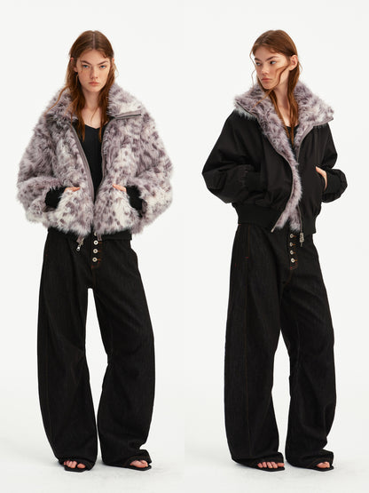 Eco-friendly fur coat