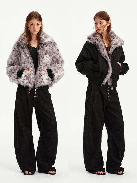 Eco-friendly fur coat