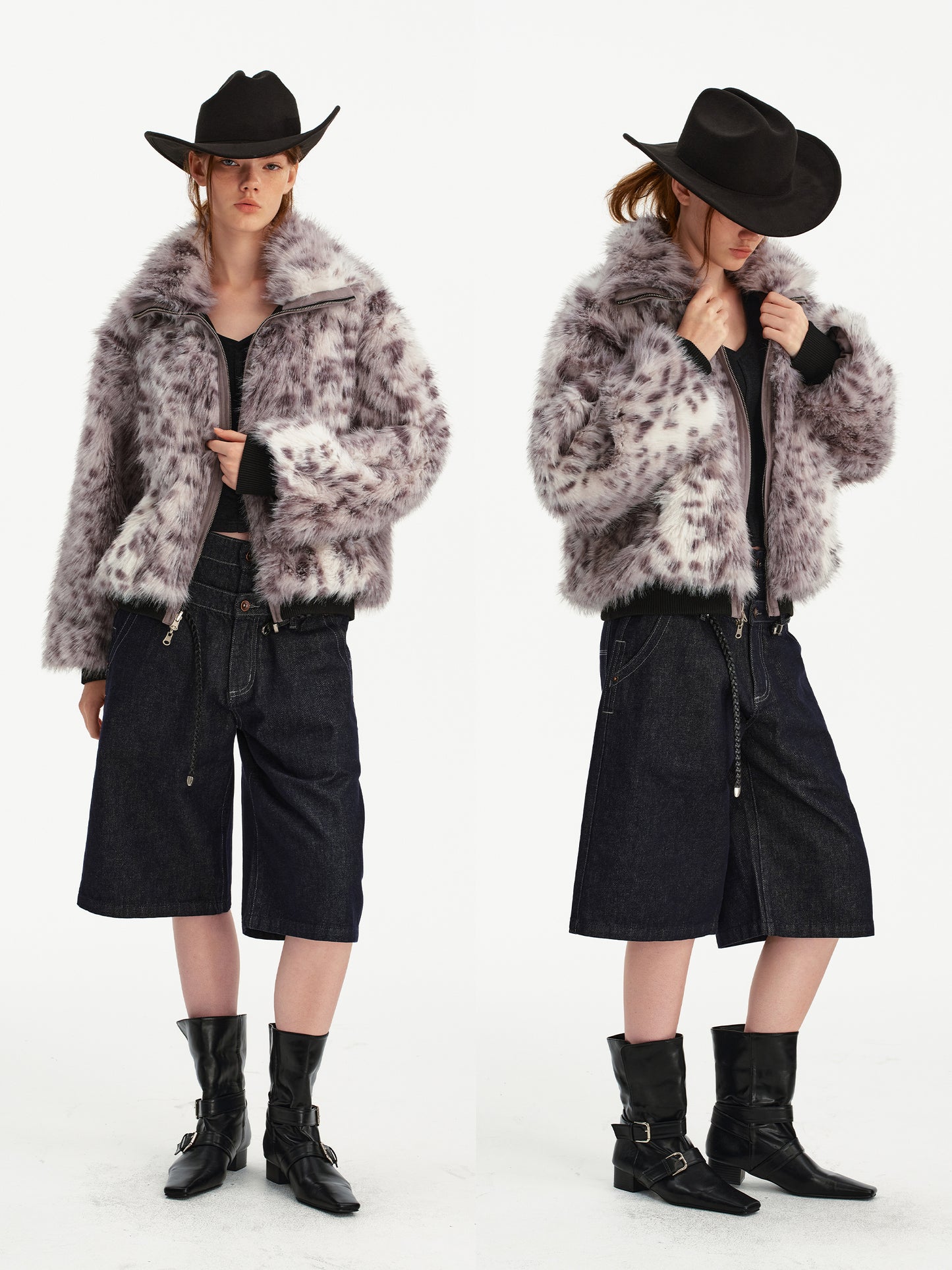 Eco-friendly fur coat