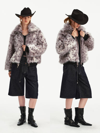 Eco-friendly fur coat