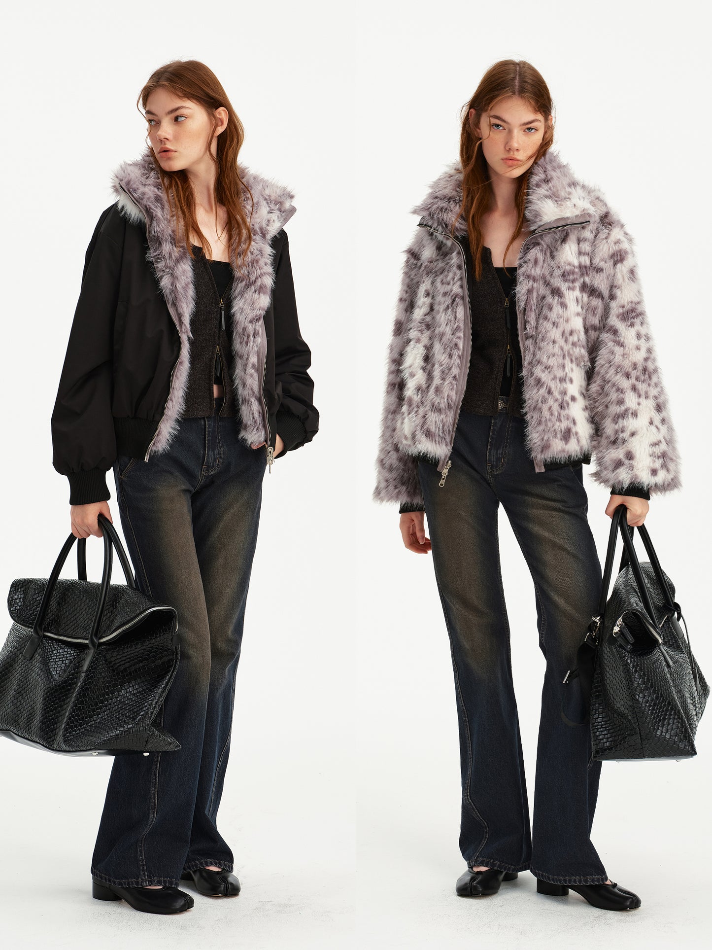 Eco-friendly fur coat