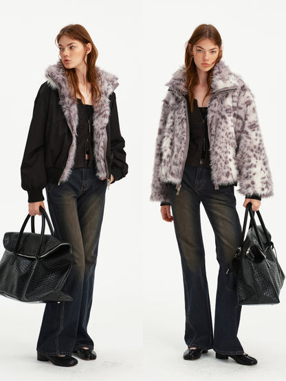 Eco-friendly fur coat