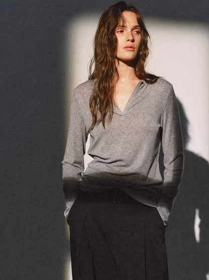 Classic Fitted V-Neck Tee