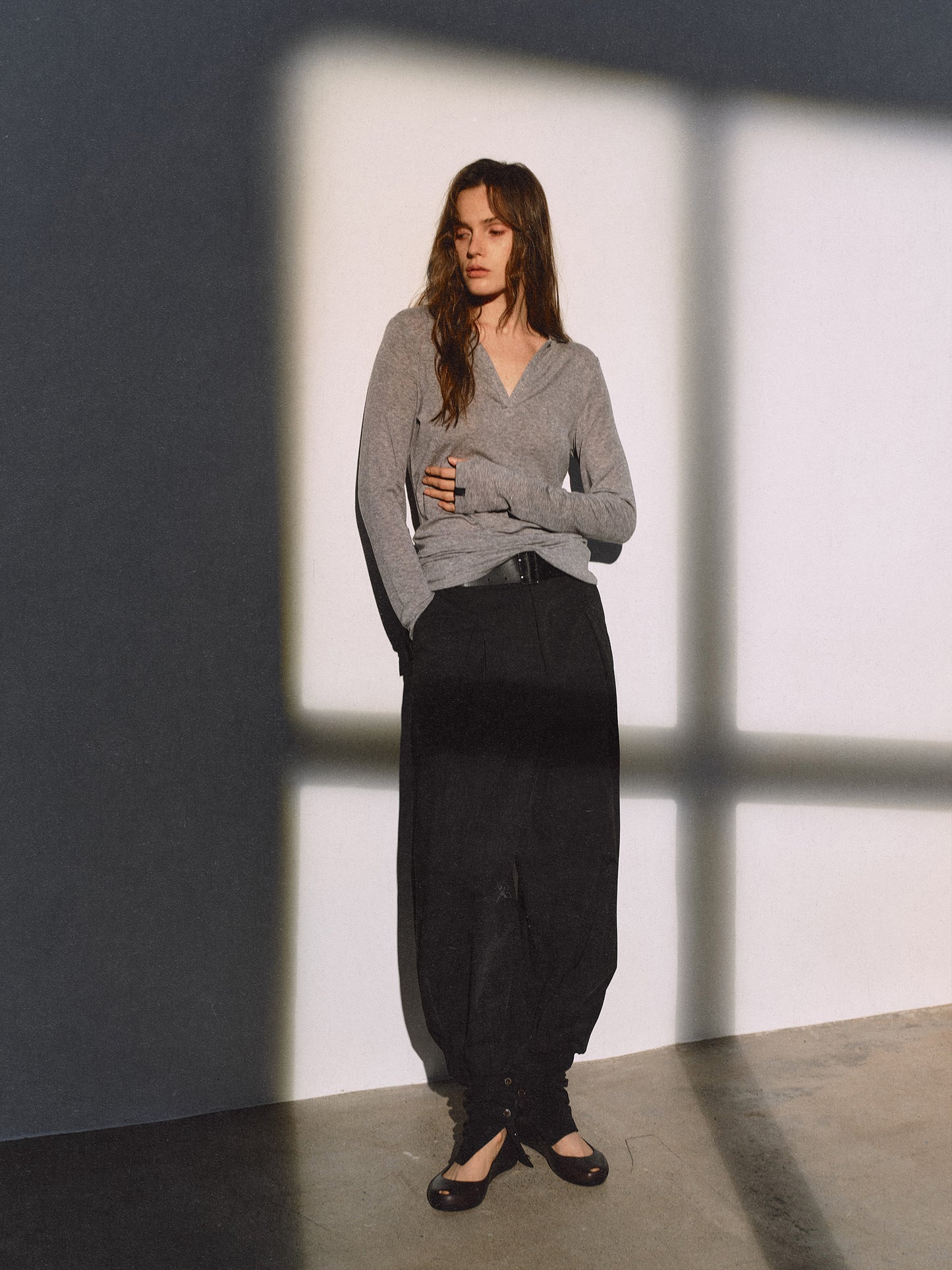 Classic Fitted V-Neck Tee